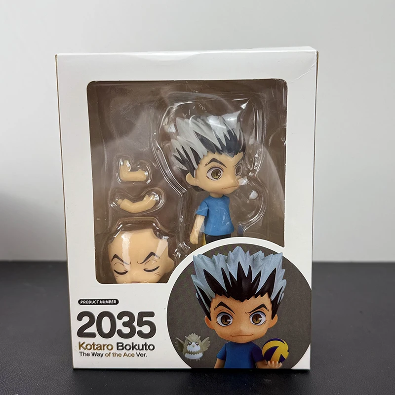 figurine anime haikyuu 2034, 10cm, hinata shoyo # kotaro bokuto – figurines mobiles en pvc, modèle q versio, jouets, 2035 figurine anime haikyuu 2034, 10cm, hinata shoyo # kotaro bokuto – figurines mobiles en pvc, modèle q versio, jouets, 2035
