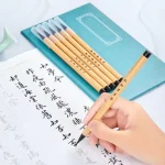 Pinceau de calligraphie professionnel Prairie, dessin novice, ligne de crochet, pinceau de peinture, art chinois, pinceau d&rsquo;écriture pour étudiants