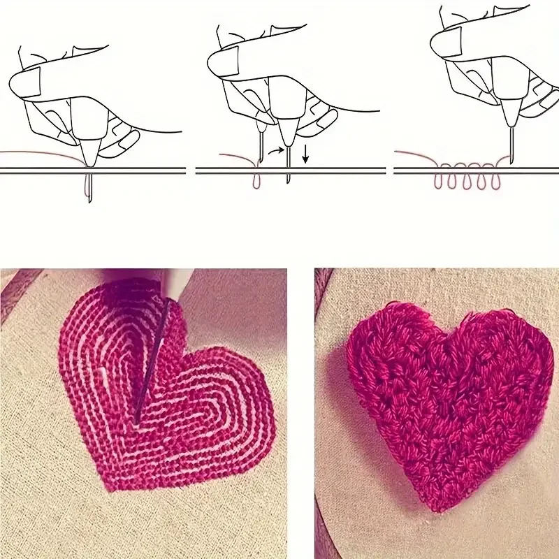 kit de broderie pour adultes débutants kits de broderie à aiguilles à poinçonner kit de couture de fil 50 couleurs kit de broderie pour adultes débutants kits de broderie à aiguilles à poinçonner kit de couture de fil 50 couleurs