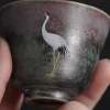 tasse à café en céramique de style japonais, 1 pièce, tasses à thé simples en porcelaine, verres, tasse à vin, tasses d'eau