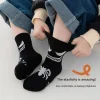 paquet de 5 chaussettes d'équipage de dessin animé pour garçons enfants étudiants coton peigné doux respirant enfants chaussettes de cheville automne hiver conception de dessin animé