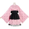 robe cosplay de demoiselle d'honneur, costume kimono d'halloween inosuke, tenue de scène pour jeu de rôle, uniforme de fête de dessin animé féminin, robe de demoiselle d'honneur
