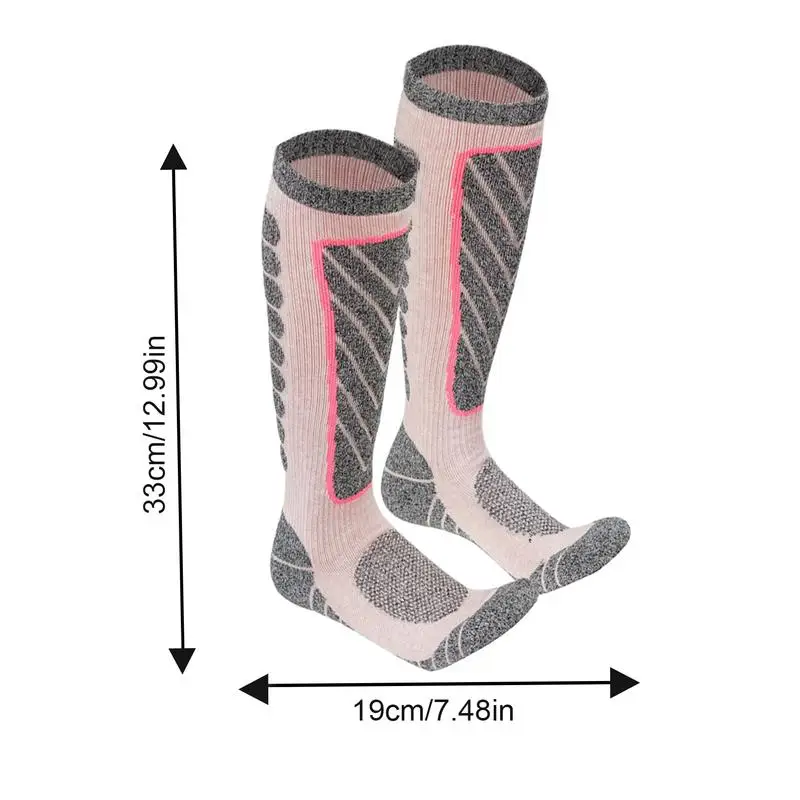 chaussettes de ski respirantes pour hommes et femmes, chaussettes au dessus du mollet, chaussettes de performance de sports de plein air, chaussettes d'optique coordonnantes, chaussettes de randonnée chaussettes de ski respirantes pour hommes et femmes, chaussettes au dessus du mollet, chaussettes de performance de sports de plein air, chaussettes d'optique coordonnantes, chaussettes de randonnée
