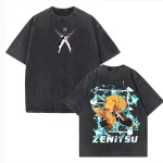 T-shirt en coton Demon Slayer pour hommes et femmes, vêtements de haute qualité, streetwear, anime, pastel, numérique, psychédélique T-shirt en coton Demon Slayer pour hommes et femmes, vêtements de haute qualité, streetwear, anime, pastel, numérique, psychédélique