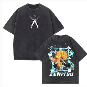 T-shirt en coton Demon Slayer pour hommes et femmes, vêtements de haute qualité, streetwear, anime, pastel, numérique, psychédélique T-shirt en coton Demon Slayer pour hommes et femmes, vêtements de haute qualité, streetwear, anime, pastel, numérique, psychédélique