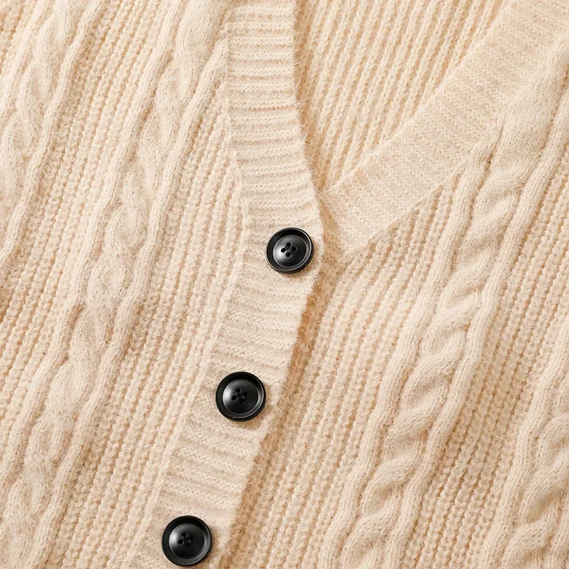 pull cardigan en tricot pour hommes, manteau décontracté, mode automne et hiver pull cardigan en tricot pour hommes, manteau décontracté, mode automne et hiver