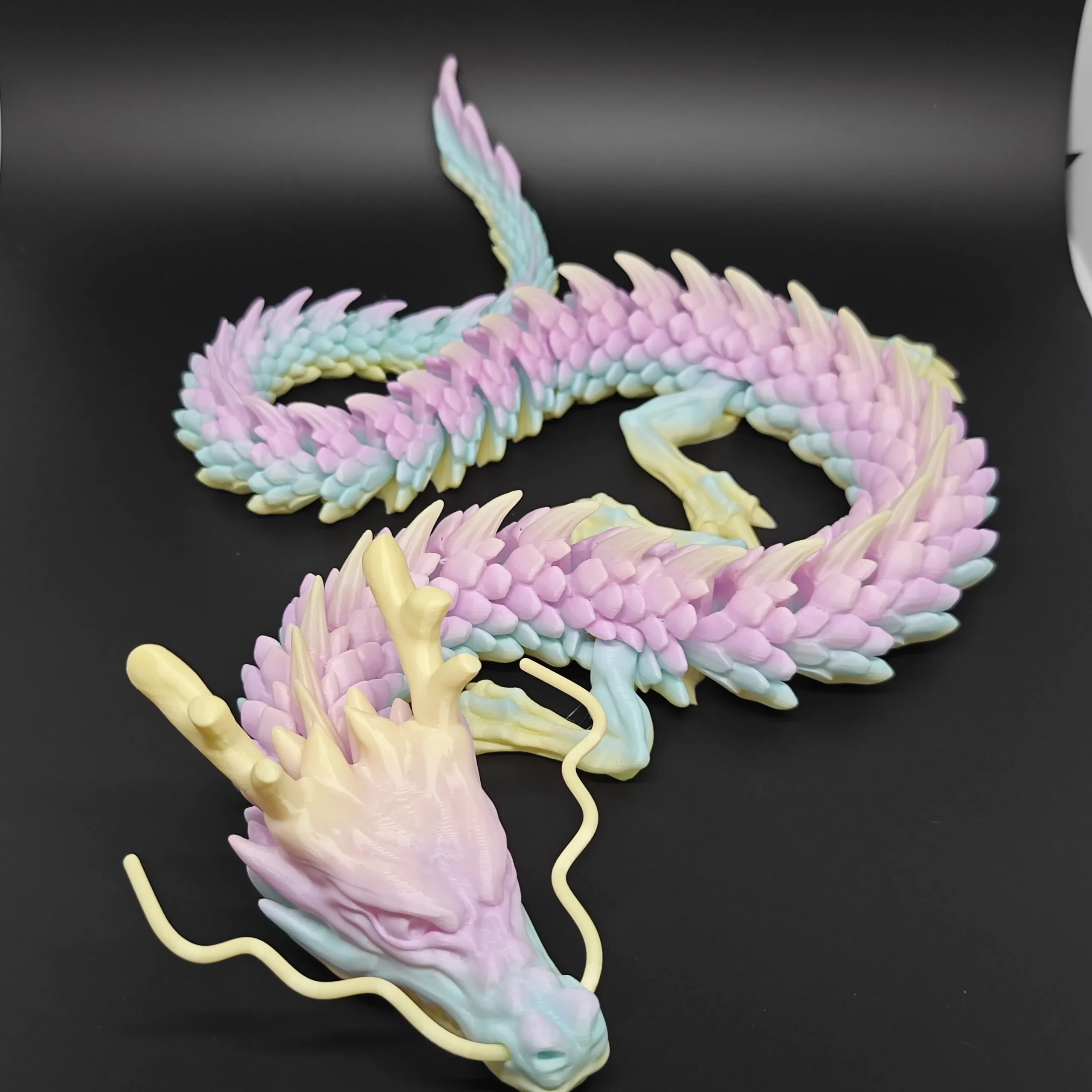 jouet dragon en cristal imprimé en 3d, 88cm, dragon articulé rotatif, cadeau pour enfants avec tdah, parfait pour cadeau d'anniversaire jouet dragon en cristal imprimé en 3d, 88cm, dragon articulé rotatif, cadeau pour enfants avec tdah, parfait pour cadeau d'anniversaire