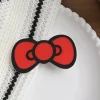 pince à cheveux avec nœud de dessin animé en alliage de résine, nouvelle tendance japonaise, accessoires pour cheveux de fête d'étudiant kawaii, clip latéral mignon pour femmes, pince à bec de canard
