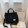 sac fourre tout à bandoulière en velours côtelé, sac à bandoulière carré pour femmes, sac fourre tout décontracté, sac à bandoulière, sac organisateur de voyage