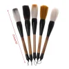 pinceau de calligraphie de papeterie d'art durable, brosse en poils de chèvre, stylo de peinture