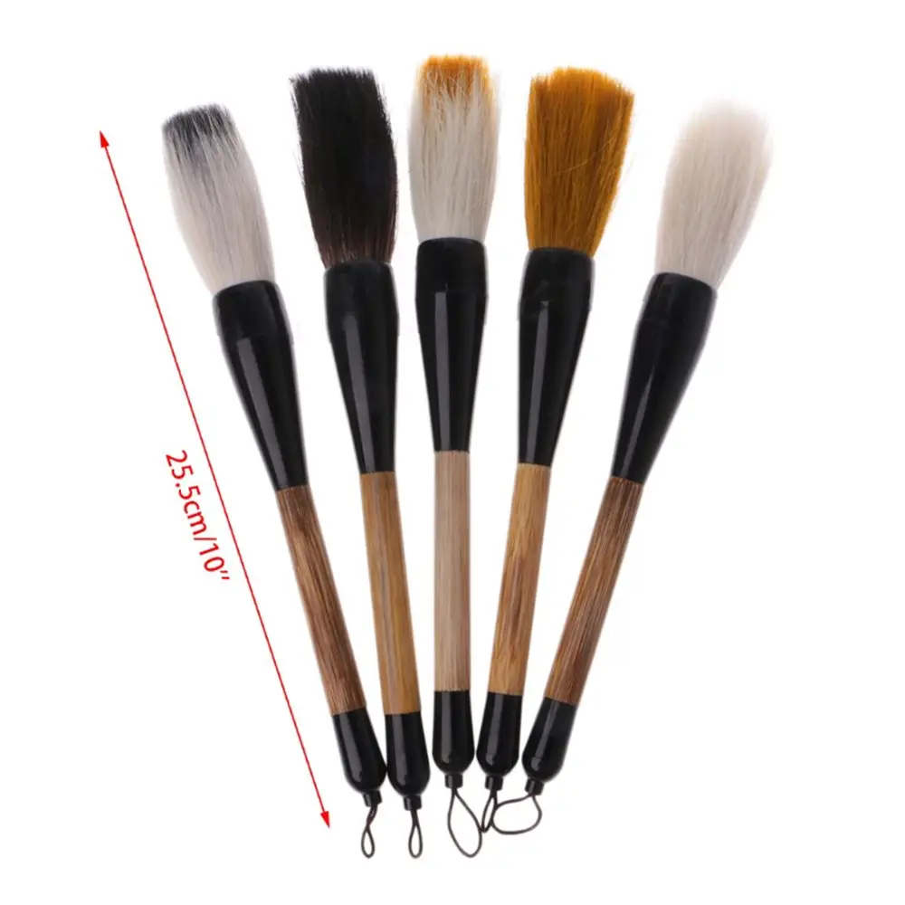 pinceau de calligraphie de papeterie d'art durable, brosse en poils de chèvre, stylo de peinture pinceau de calligraphie de papeterie d'art durable, brosse en poils de chèvre, stylo de peinture