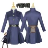 costume de cosplay anime jujutsu kaisen, kugisaki nobara tatoo pour filles et femmes, uniforme, ensemble complet