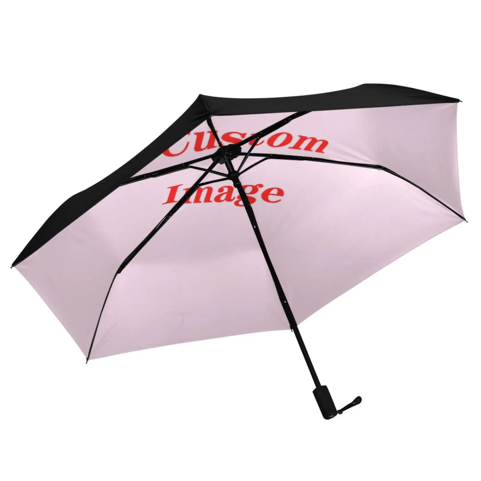 Parapluie à trois plis 6K pour femmes et hommes, coupe-vent, motif personnalisé, haute qualité, Business, Parasol Parapluie à trois plis 6K pour femmes et hommes, coupe-vent, motif personnalisé, haute qualité, Business, Parasol