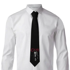 Ozzy Osbourne britannique Heavy Metal Rock musique chanteur cravate pour hommes soie Polyester mince cravates fête affaires cravate Gravatas Ozzy Osbourne britannique Heavy Metal Rock musique chanteur cravate pour hommes soie Polyester mince cravates fête affaires cravate Gravatas