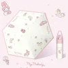 my melody – parapluie de dessin animé, compact, portable, résistant aux ultraviolets, équipement de pluie kawaii, pare soleil de voyage en plein air, parapluie manuel anime