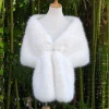 enveloppes de mariage en fausse fourrure, accessoires de mariée, capes d'épaule couvertes pour robe de soirée, manteau de mariée, étoles de mariage