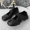 tabi chaussures nouvelle mode boucle de ceinture chaussures à bout fendu baskets dames en cuir chaussures plates mary jane décontracté pour les femmes 2026