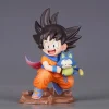 anime dragon ball z figure, goku, embrace, pura, pvc, gk figures, christcha, anime collecemballages model toys, gifts, 10cm
