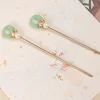Épingle à cheveux en Jade fleur, outil de conception de coiffure, épingle à cheveux de Style ancien, couvre-chef de Style chinois, couvre-chef ancien, bâtons de cheveux Hanfu Épingle à cheveux en Jade fleur, outil de conception de coiffure, épingle à cheveux de Style ancien, couvre-chef de Style chinois, couvre-chef ancien, bâtons de cheveux Hanfu