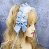 anime femme de chambre belle douce bandeau lolita femme de chambre femmes dentelle chapeaux cosplay cerceau de cheveux fait à la main pour les filles cadeau accessoire de cheveux