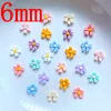 mini fleurs de cerisier en résine, 100 pièces, cabochon à dos plat, ornement, fabrication de bijoux, accessoires de coiffure