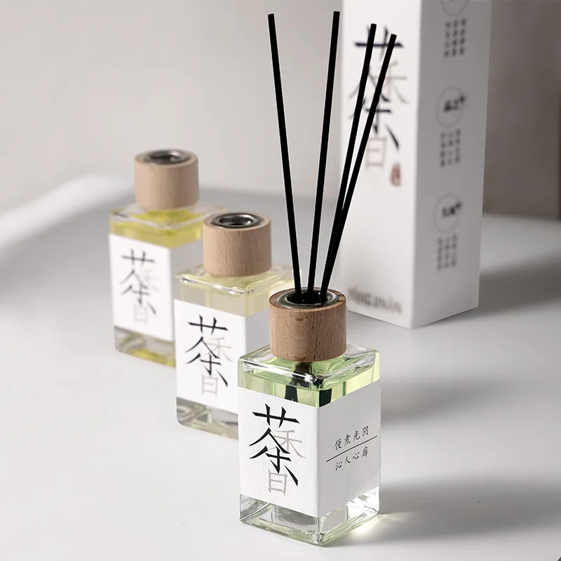 yxy ensembles de diffuseur de parfum de thé, thé blanc au jasmin oolong, ensemble d'aromathérapie en rotin pour la maison, diffuseurs de bouteilles d'huile en verre de roseau, 100ml yxy ensembles de diffuseur de parfum de thé, thé blanc au jasmin oolong, ensemble d'aromathérapie en rotin pour la maison, diffuseurs de bouteilles d'huile en verre de roseau, 100ml