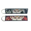 porte clés brodé dragon ball son goku pour amis, porte clés à la mode, porte clés pour sac à dos, cadeaux pour voitures hurcycles, nouveau