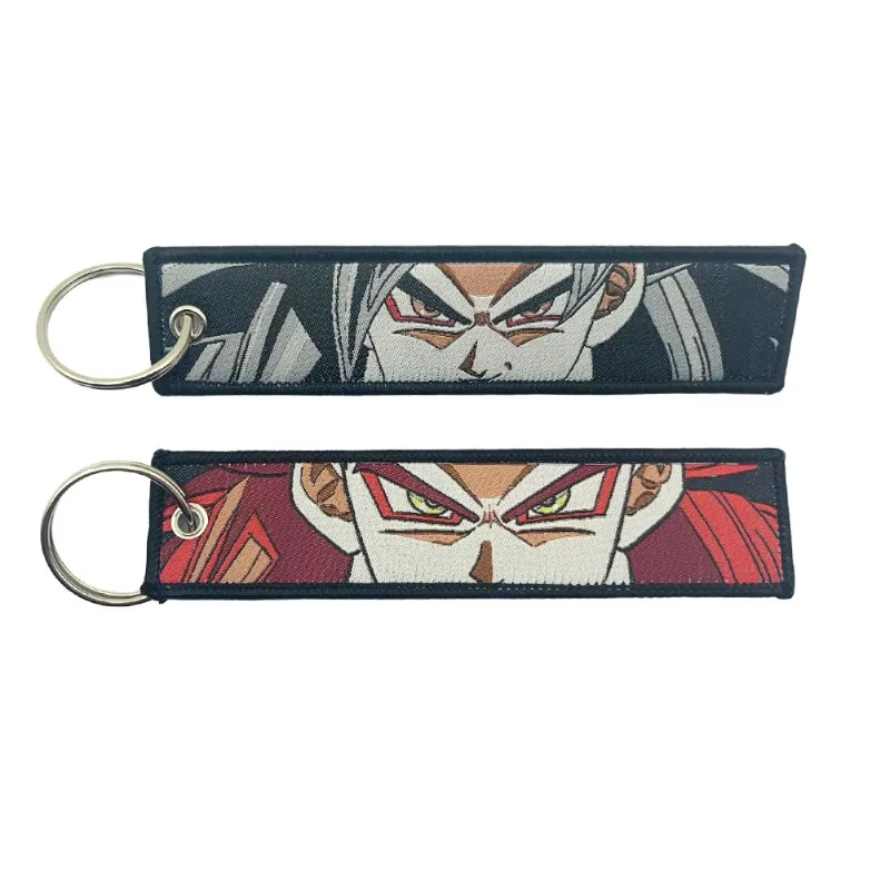 porte clés brodé dragon ball son goku pour amis, porte clés à la mode, porte clés pour sac à dos, cadeaux pour voitures hurcycles, nouveau porte clés brodé dragon ball son goku pour amis, porte clés à la mode, porte clés pour sac à dos, cadeaux pour voitures hurcycles, nouveau