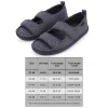 sandales pour diabétiques, crochet et boucle réglables, sandales de marche d'été, pieds larges, chaussures gonflées pour personnes âgées, gonflement des pieds sensibles