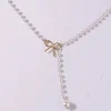 collier à pampilles en perles noires et blanches pour femmes, ras du cou, cadeau pour ami, vente en gros, livraison directe, nouveau