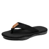 tongs de plage coordonnantes pour hommes, pantoufles, décontractées, plates, légères, pour l'extérieur