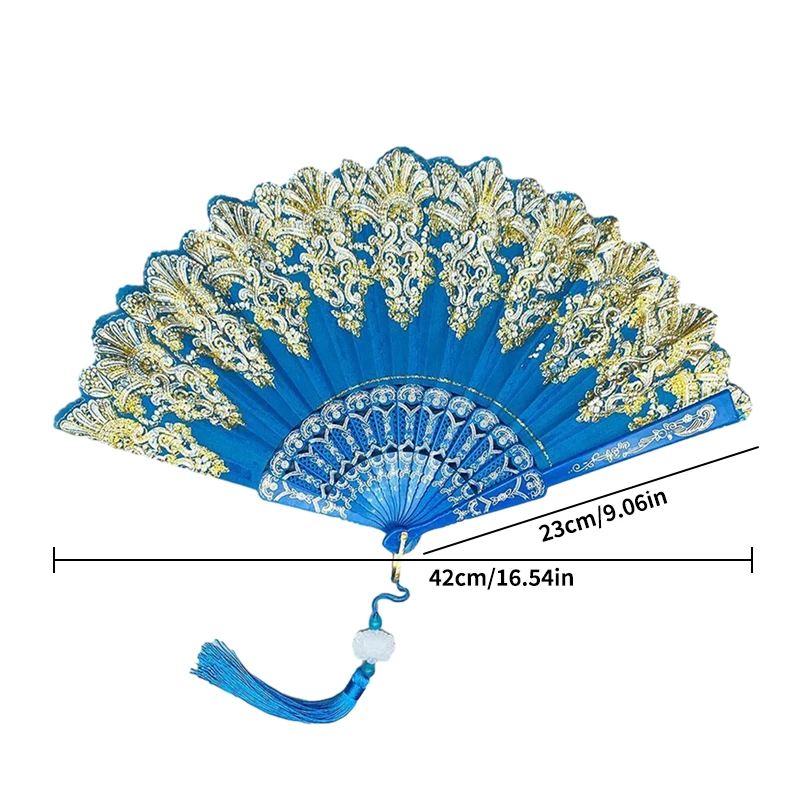 Éventail ancien chinois pliant en plastique, éventail hanfu pour femmes, décoration de maison japonaise, danse noire et rouge, éventail pliant pour fête de mariage Éventail ancien chinois pliant en plastique, éventail hanfu pour femmes, décoration de maison japonaise, danse noire et rouge, éventail pliant pour fête de mariage
