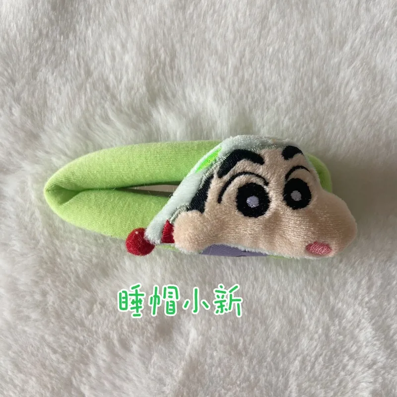 crayon shin chan boochan nohara shiro, haute valeur de couleur, nouvelle épingle à cheveux créative, dessin animé fille, frange, décoration, couvre chef latéral crayon shin chan boochan nohara shiro, haute valeur de couleur, nouvelle épingle à cheveux créative, dessin animé fille, frange, décoration, couvre chef latéral