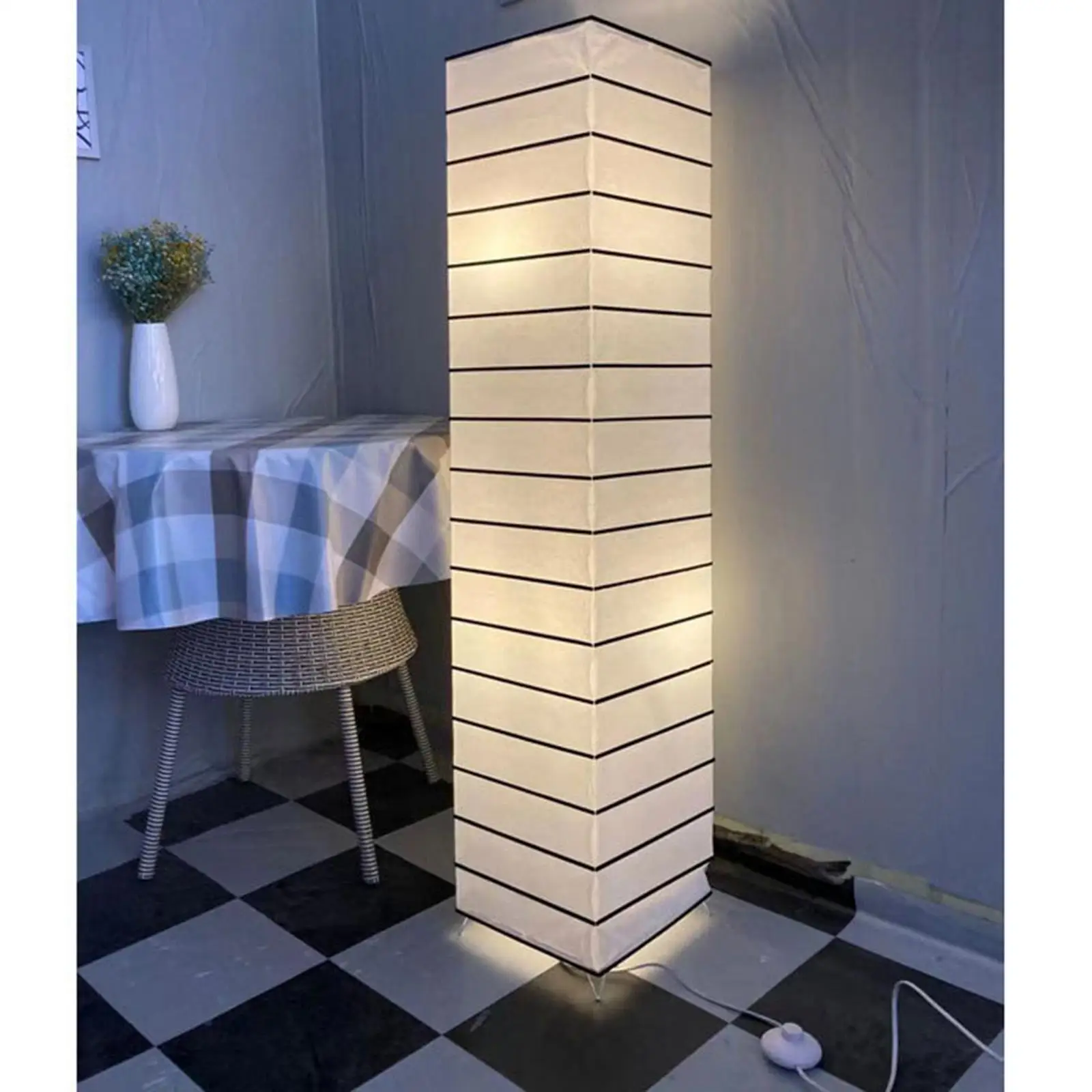 abat jour de lampadaire en papier de riz de style japonais, couverture de lumière sur pied professionnelle simple, couverture de lumière, décor de chambre à coucher de maison abat jour de lampadaire en papier de riz de style japonais, couverture de lumière sur pied professionnelle simple, couverture de lumière, décor de chambre à coucher de maison