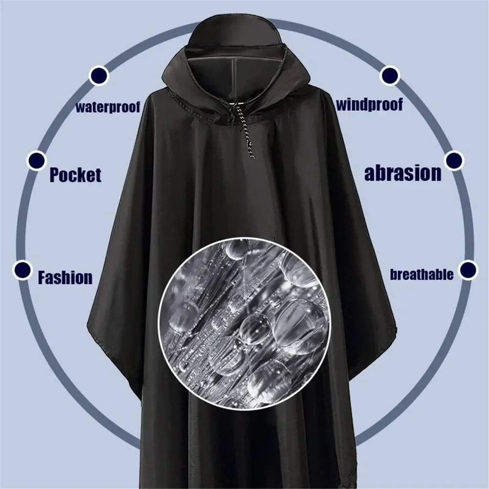 portable mode adulte imperméable imperméable femmes hommes manteau de pluie à capuche pour randonnée en plein air voyage pêche escalade poncho 비 portable mode adulte imperméable imperméable femmes hommes manteau de pluie à capuche pour randonnée en plein air voyage pêche escalade poncho 비
