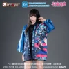 Cardigan Anime surdimensionné pour hommes et femmes, manteau Moeyu ata ku Haori entreMiKimono, vêtements T-Shirt Cosplay Costume, nouveau