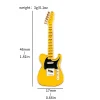 mini broche de guitare électrique vintage, badge en métal à la mode, broche d'instrument de musique pour sac d'étudiant, accessoires de bijoux kpop