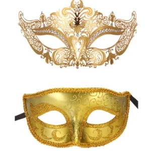 Femmes hommes mascarade visage couverture ensemble Sexy renard yeux masques fête déguisement Cosplay Costume métal vénitien mascarade masques Femmes hommes mascarade visage couverture ensemble Sexy renard yeux masques fête déguisement Cosplay Costume métal vénitien mascarade masques