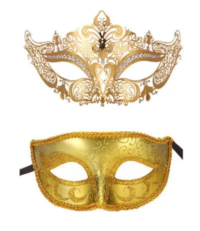 Femmes hommes mascarade visage couverture ensemble Sexy renard yeux masques fête déguisement Cosplay Costume métal vénitien mascarade masques Femmes hommes mascarade visage couverture ensemble Sexy renard yeux masques fête déguisement Cosplay Costume métal vénitien mascarade masques