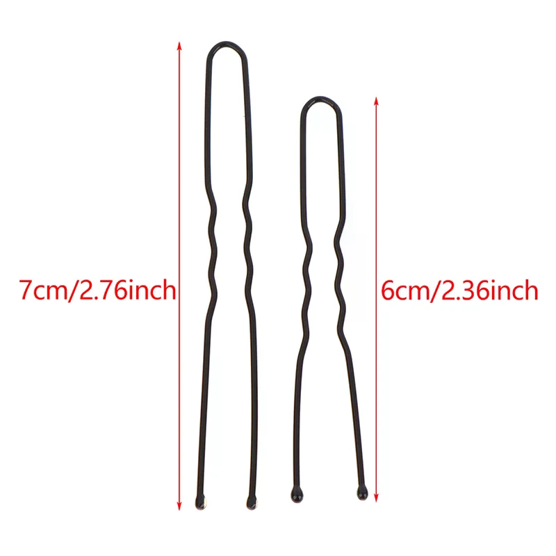 Épingles à cheveux en alliage en forme de u, 50 pièces/sac, 6cm/7cm, pinces à cheveux ondulées, épingles à cheveux simples en métal, barrettes, outils de coiffure de mariée Épingles à cheveux en alliage en forme de u, 50 pièces/sac, 6cm/7cm, pinces à cheveux ondulées, épingles à cheveux simples en métal, barrettes, outils de coiffure de mariée