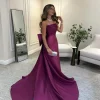 robe de soirée Élégante en satin pour femme, tenue de mariage personnalisée, style sirène, pour occasions formelles, luxe, 123