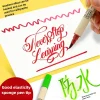 stylos pinceaux aquarelle à double pointe zig kuretake du japon, pointes souples, double nuances pour effets étonnants, pour journaux et œuvres d'art faites à la main