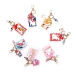 1X Omamori Maneki Neko Dispel Misfortune porte-clés porte-clés porte-clés cadeaux