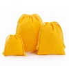 sacs à cordon en coton, sac de rangement en tissu pour articles divers, bonbons, bijoux, pièces de monnaie, clés, organisateur de maquillage, cosmétiques, poche cadeau à cordon
