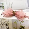 princesse couronne arc bandeau pour fille rose nœud papillon doux bébé nouveau né bandeaux enfants cheveux accessoires coréen chapeaux