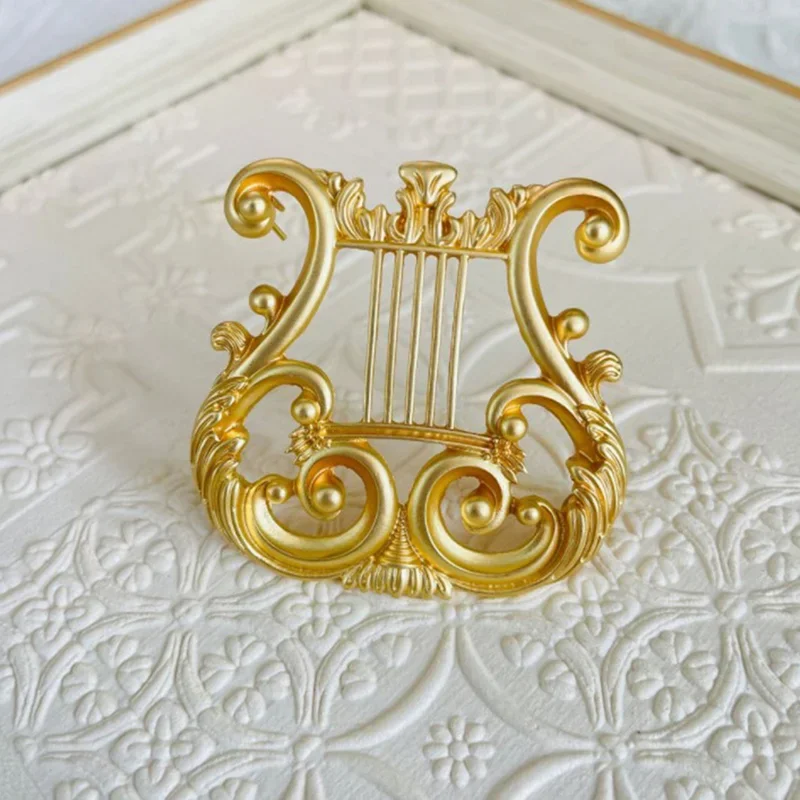 broche harpe dorée vintage, bijoux, costume musical, pour cardigan, pull, articles cadeaux rétro broche harpe dorée vintage, bijoux, costume musical, pour cardigan, pull, articles cadeaux rétro