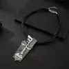 collier court noir avec pendentif masque vintage, bijoux de déclaration gothiques ;