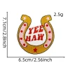 patch brodé de cowgirl, tissu sur le thème rose, appliques yee haw howdy, fer sur badge, décoration personnalisée pour costumes de fête