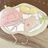 sakura elfe 10cm coton poupée vêtements fleur chapeau robe poupée vêtements tenue costume drôle poupée habiller ensemble cadeau pour enfants