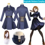 Costume de Cosplay Anime Jujutsu Kaisen, Kugisaki Nobara Tatoo pour filles et femmes, uniforme, ensemble complet Costume de Cosplay Anime Jujutsu Kaisen, Kugisaki Nobara Tatoo pour filles et femmes, uniforme, ensemble complet